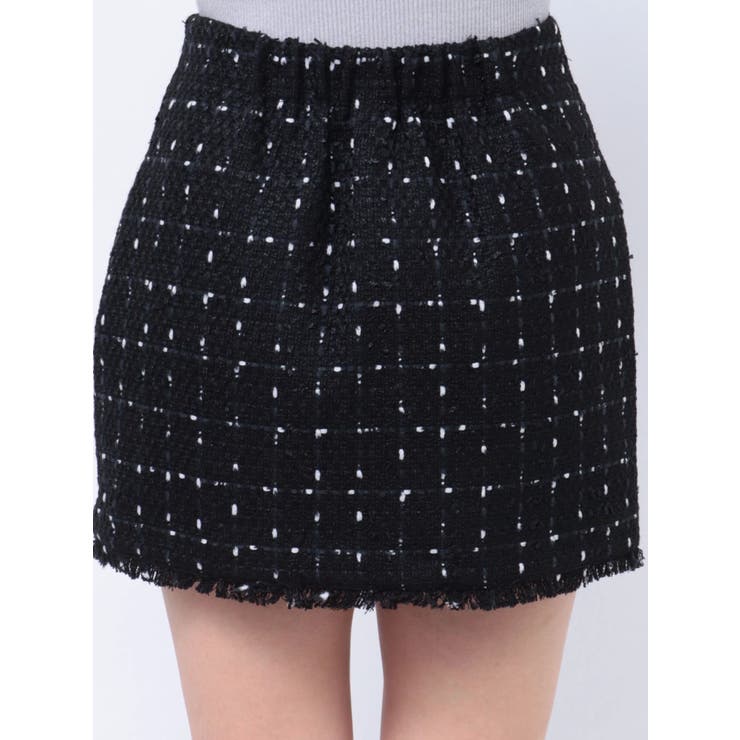 ツイードミニスカート（セットアップ可能） | EATME | 詳細画像27 