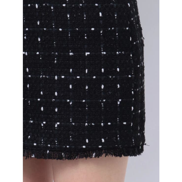 ツイードミニスカート（セットアップ可能） | EATME | 詳細画像28 
