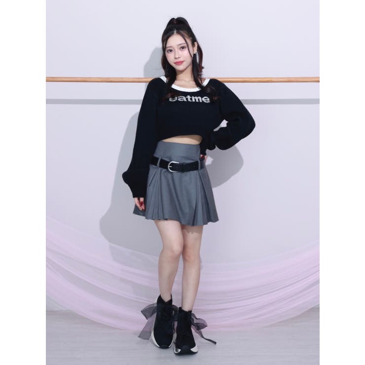 ベルテッドミニスカート | EATME | 詳細画像10 