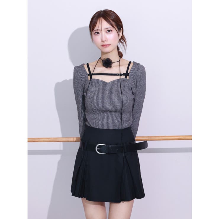 ベルテッドミニスカート | EATME | 詳細画像12 