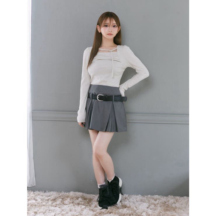 ベルテッドミニスカート | EATME | 詳細画像29 