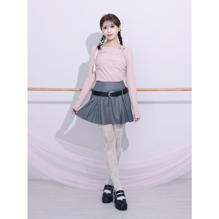 ベルテッドミニスカート | EATME | 詳細画像3 