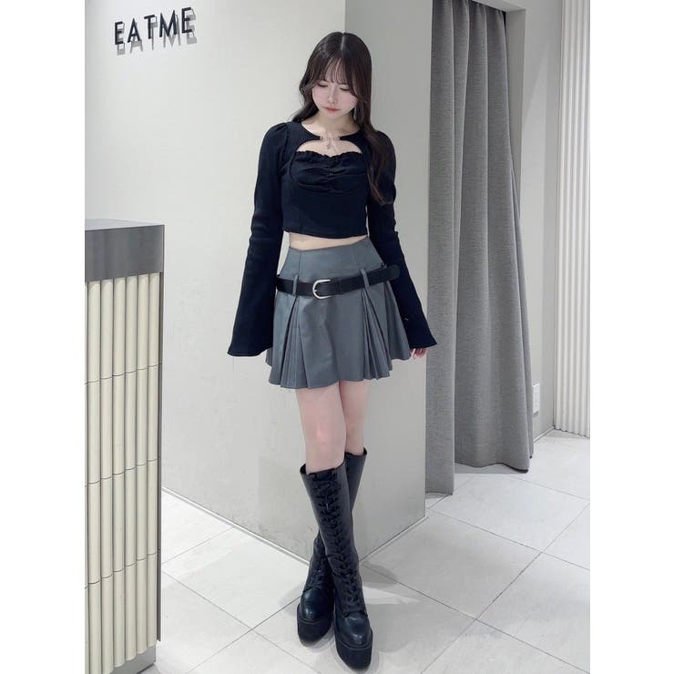 ベルテッドミニスカート | EATME | 詳細画像43 
