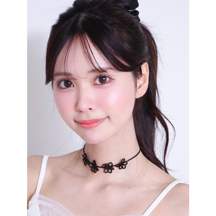 ビジューフラワーチョーカー | EATME | 詳細画像3 