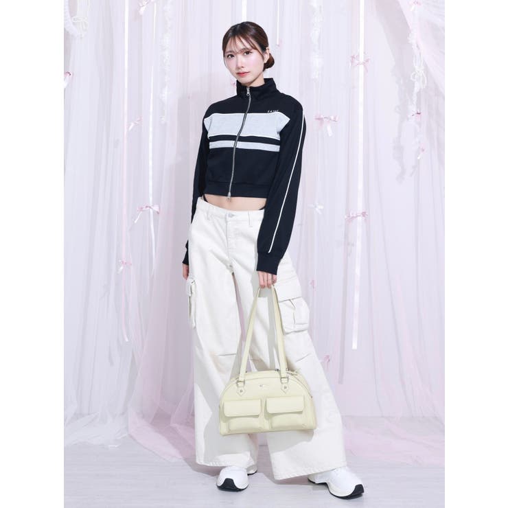 カットアウトデニムカーゴパンツ | EATME | 詳細画像3 