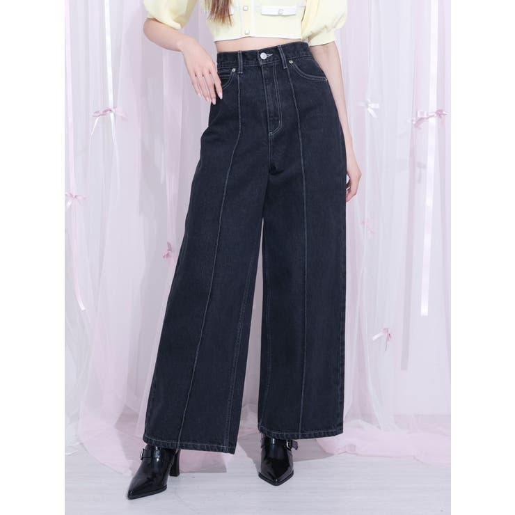 ピンタックワイドデニムパンツ | EATME | 詳細画像14 