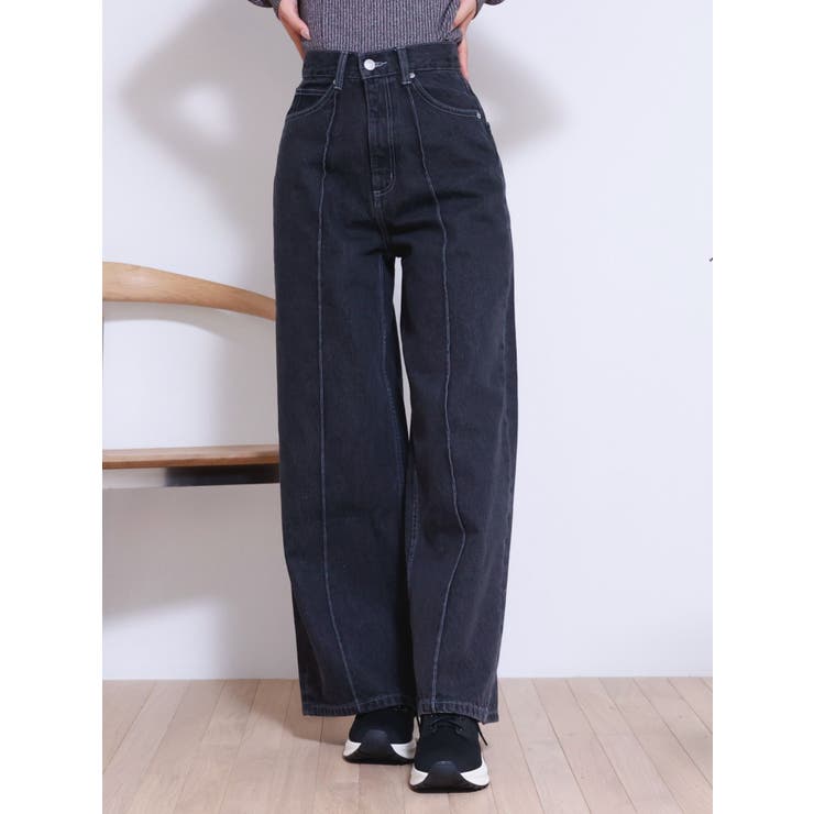 ピンタックワイドデニムパンツ | EATME | 詳細画像22 