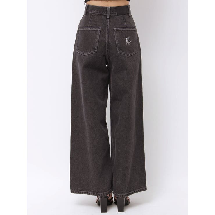 ピンタックワイドデニムパンツ | EATME | 詳細画像35 