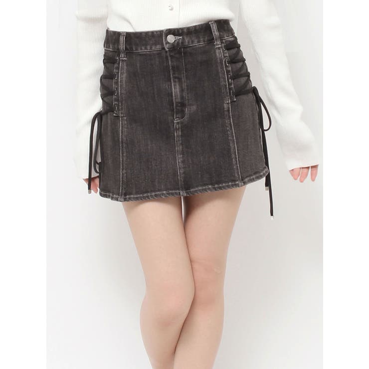 サイドレースアップデニムスカート | EATME | 詳細画像31 