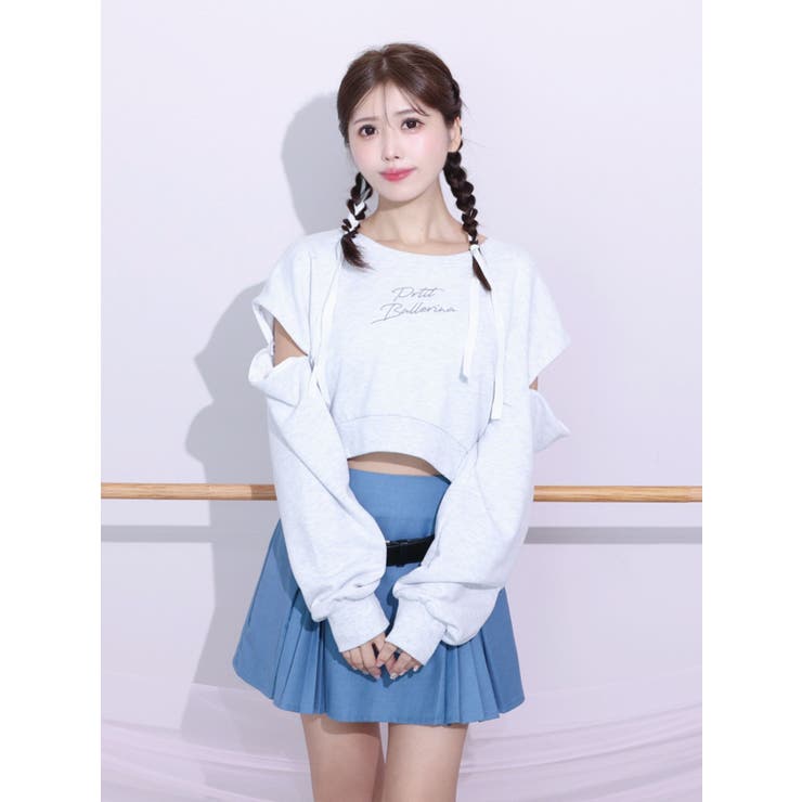 Petit BallerinaロゴスウェットTOP | EATME | 詳細画像2 