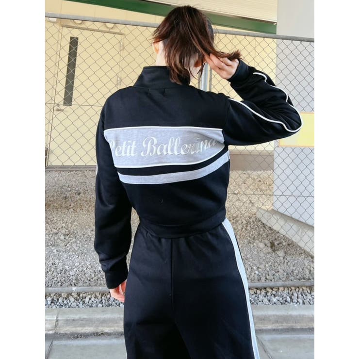 バイカラーラインジップスウェット（セットアップ可能） | EATME | 詳細画像40 