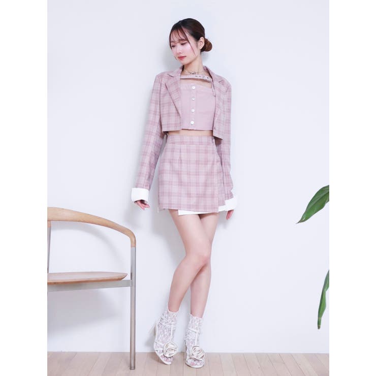 レイヤードデザインジャケット（セットアップ可能） | EATME | 詳細画像17 