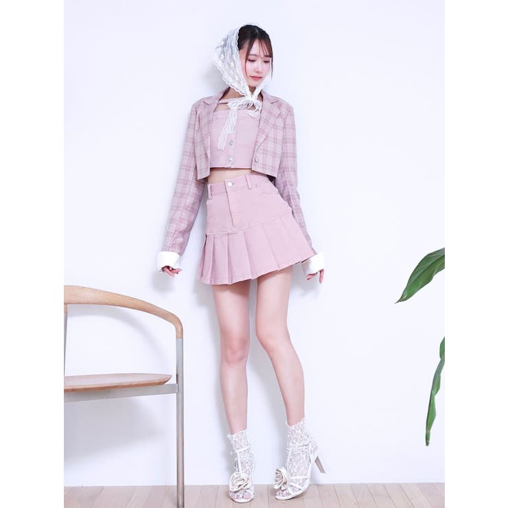 レイヤードデザインジャケット（セットアップ可能） | EATME | 詳細画像18 