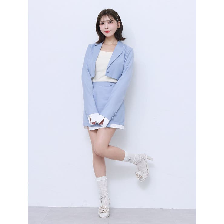 レイヤードデザインジャケット（セットアップ可能） | EATME | 詳細画像22 