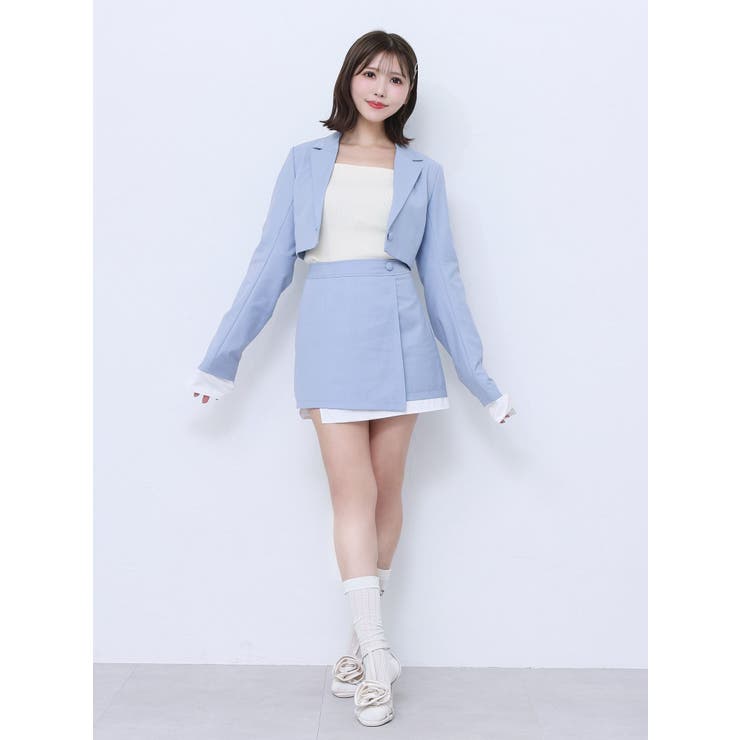 レイヤードデザインジャケット（セットアップ可能） | EATME | 詳細画像23 