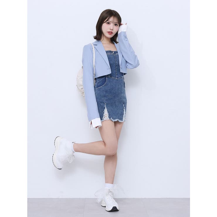 レイヤードデザインジャケット（セットアップ可能） | EATME | 詳細画像36 