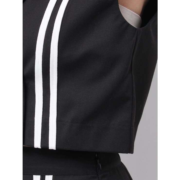 ラインショートベスト（セットアップ可能） | EATME | 詳細画像14 