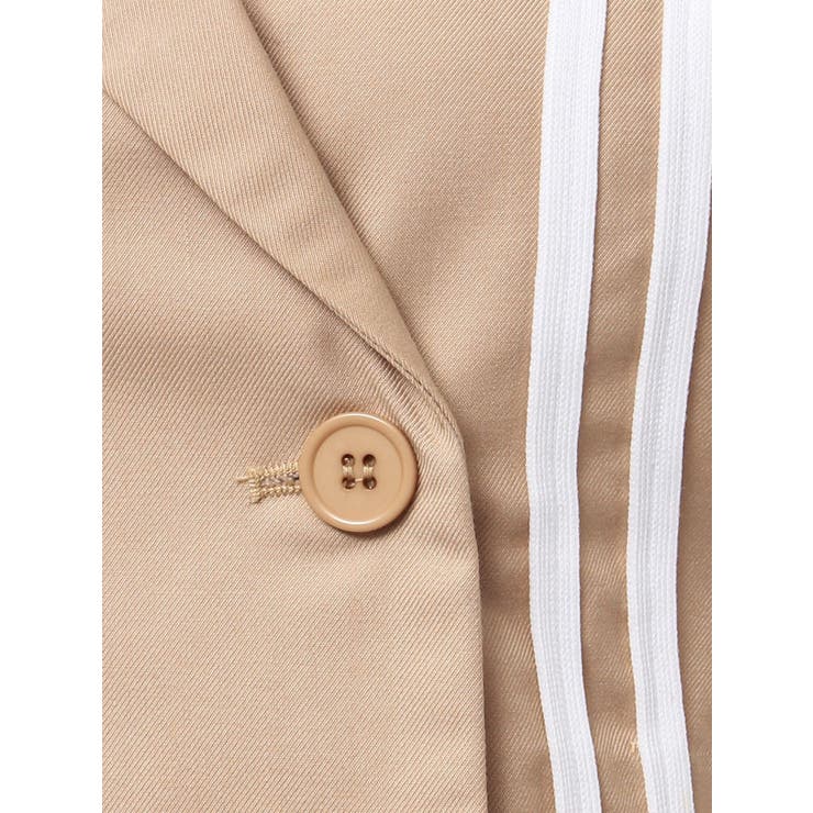 ラインショートベスト（セットアップ可能） | EATME | 詳細画像33 