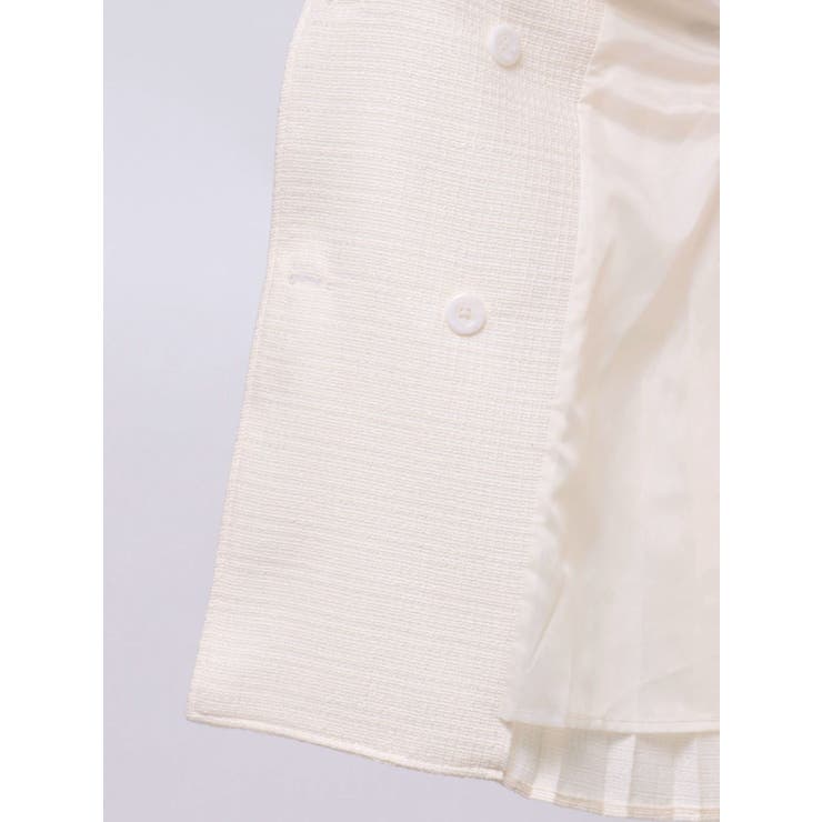 ツイードプリーツベスト&スカートSet | EATME | 詳細画像25 