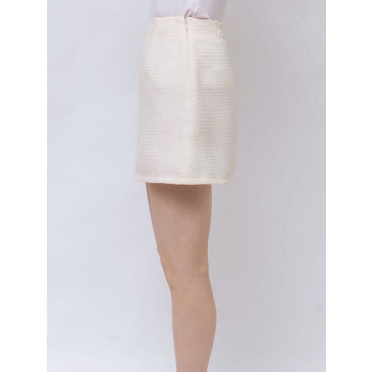 ツイードプリーツベスト&スカートSet | EATME | 詳細画像28 