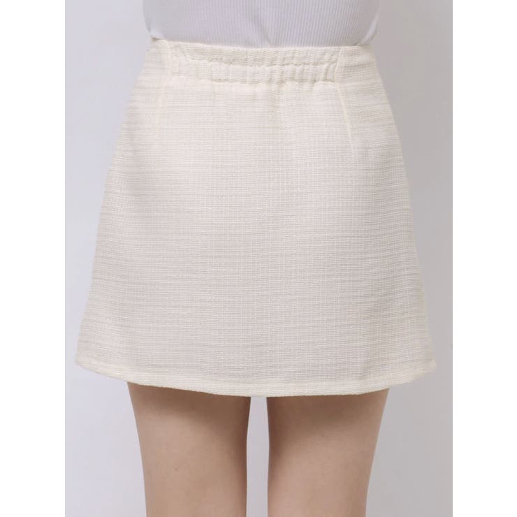 ツイードプリーツベスト&スカートSet | EATME | 詳細画像30 