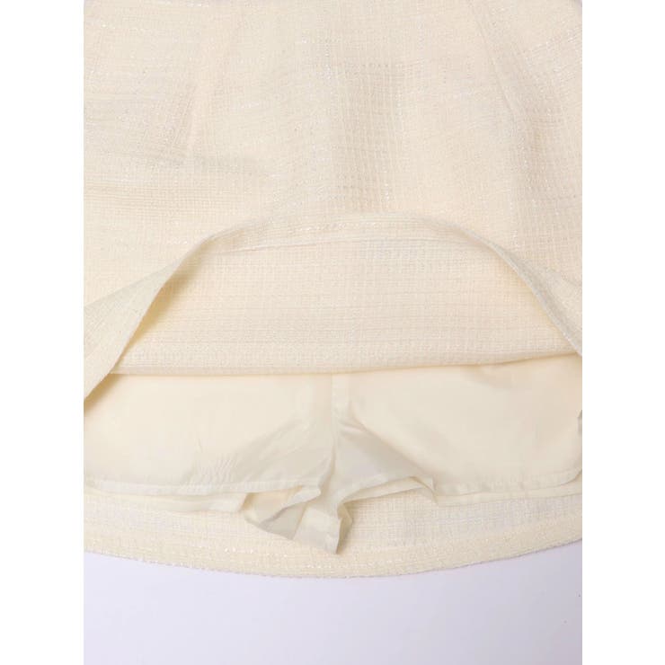 ツイードプリーツベスト&スカートSet | EATME | 詳細画像33 