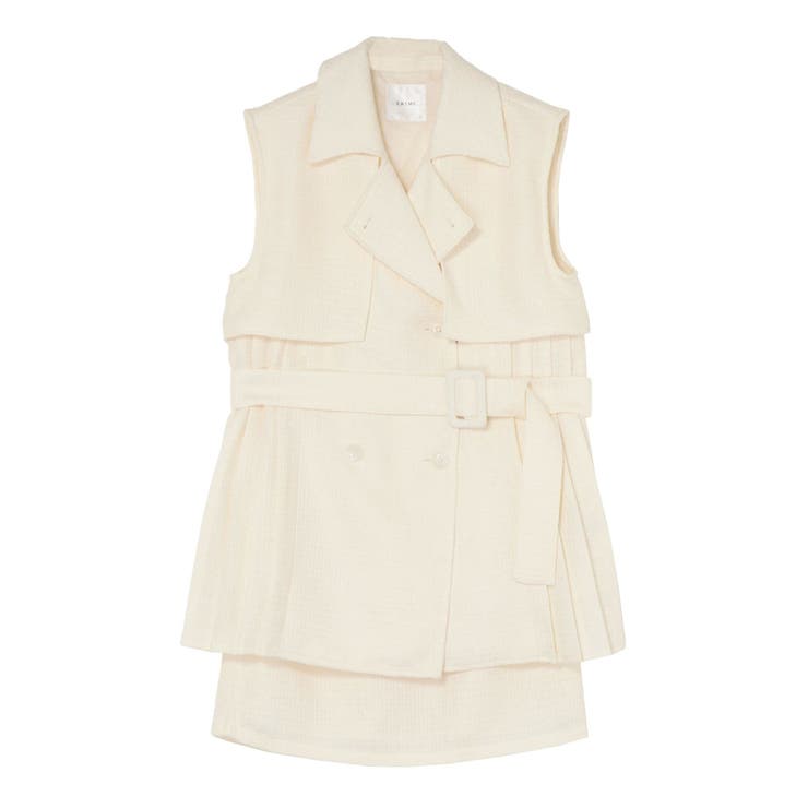 ツイードプリーツベスト&スカートSet | EATME | 詳細画像41 