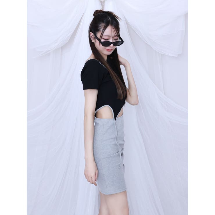 カットアウトカットワンピース | EATME | 詳細画像8 