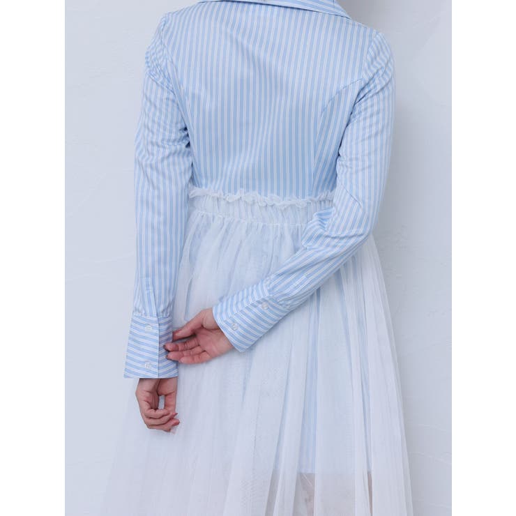 チュールドッキングシャツワンピース | EATME | 詳細画像20 