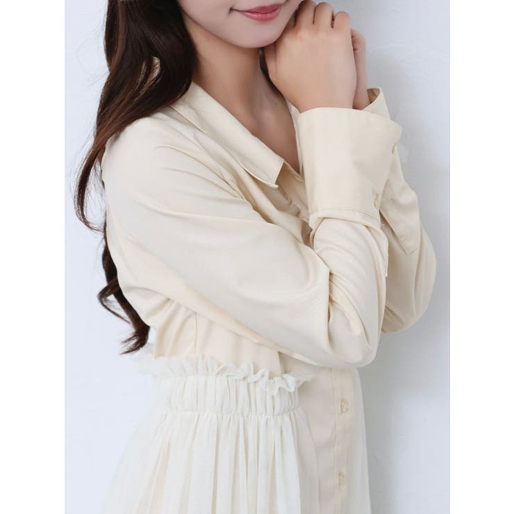 チュールドッキングシャツワンピース | EATME | 詳細画像24 