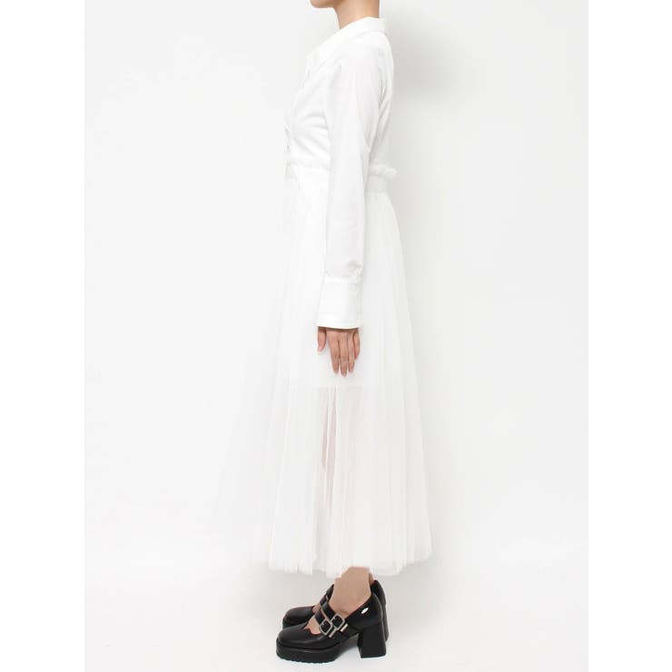 チュールドッキングシャツワンピース | EATME | 詳細画像28 