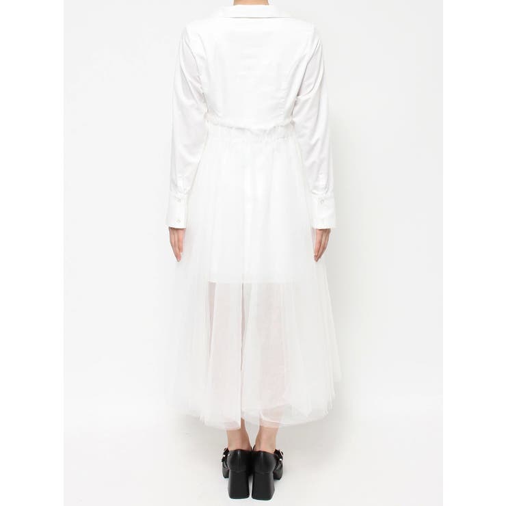 チュールドッキングシャツワンピース | EATME | 詳細画像29 