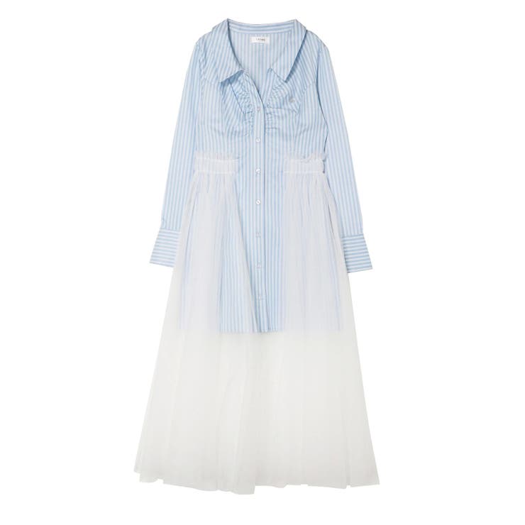 チュールドッキングシャツワンピース | EATME | 詳細画像41 