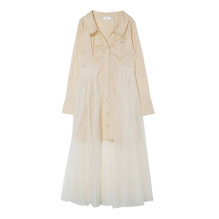 チュールドッキングシャツワンピース | EATME | 詳細画像44 