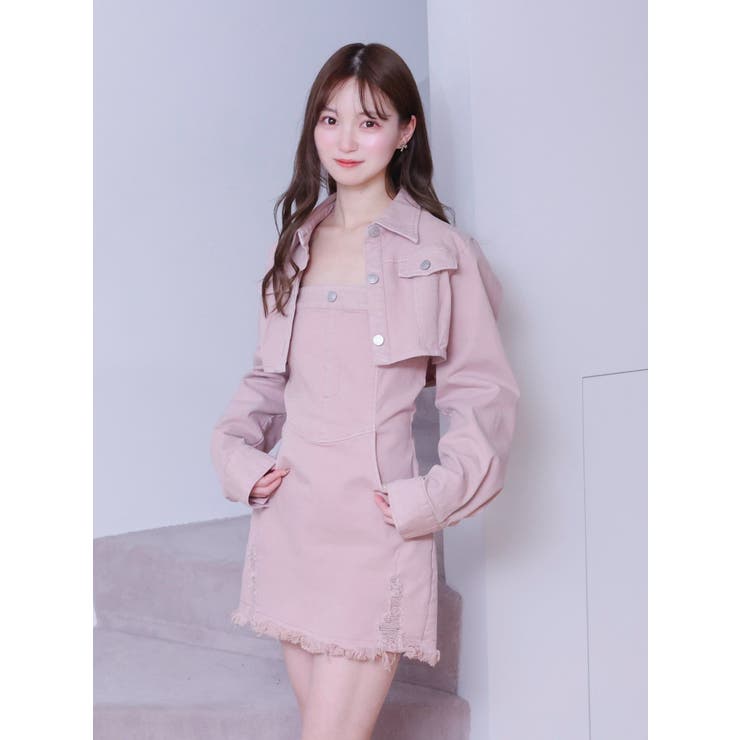 デニムベアワンピセット[品番：MKSW0063271]｜EATME（イートミー）の  