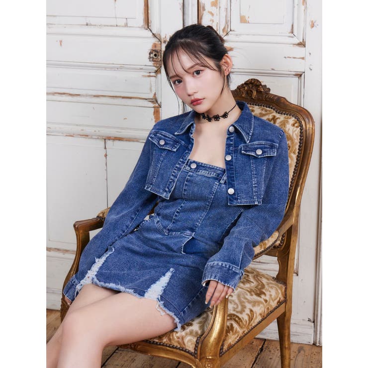 デニムベアワンピセット[品番：MKSW0063271]｜EATME（イートミー）の  