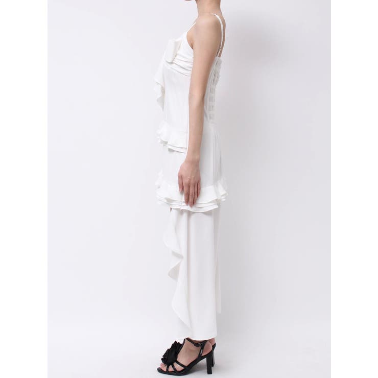 ラッフルアシンメトリーワンピース | EATME | 詳細画像25 