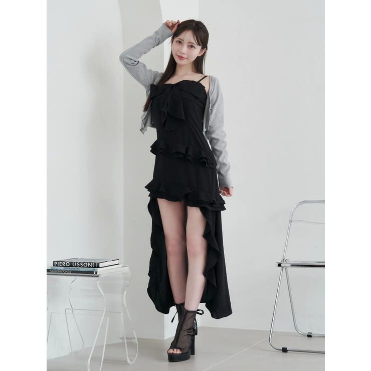 ラッフルアシンメトリーワンピース | EATME | 詳細画像44 