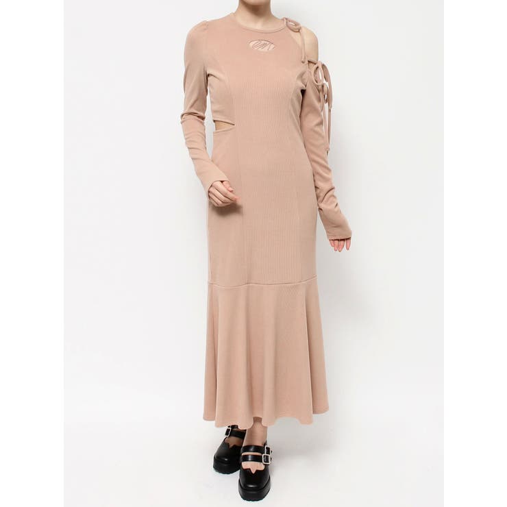 リボンカットアウトマーメイドワンピース | EATME | 詳細画像45 