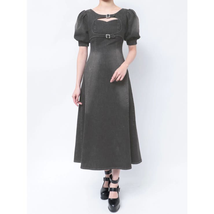 ダブルベルトデザインデニムワンピース | EATME | 詳細画像16 