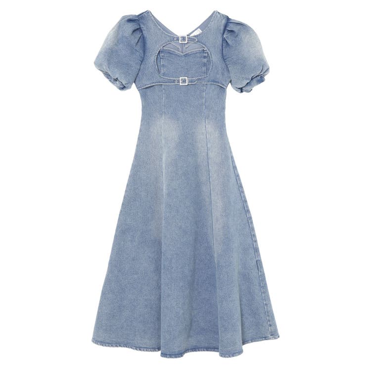ダブルベルトデザインデニムワンピース | EATME | 詳細画像19 