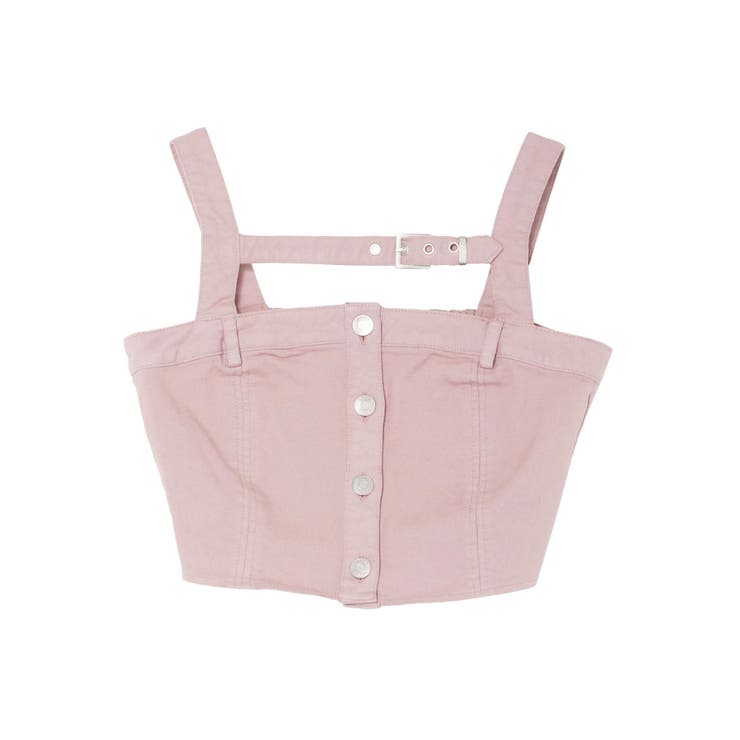 ベルトデニムビスチェ（セットアップ可能） | EATME | 詳細画像38 