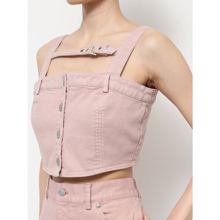 ベルトデニムビスチェ（セットアップ可能） | EATME | 詳細画像42 