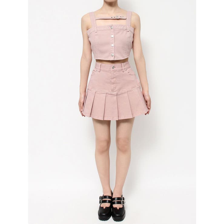 ベルトデニムビスチェ（セットアップ可能） | EATME | 詳細画像45 