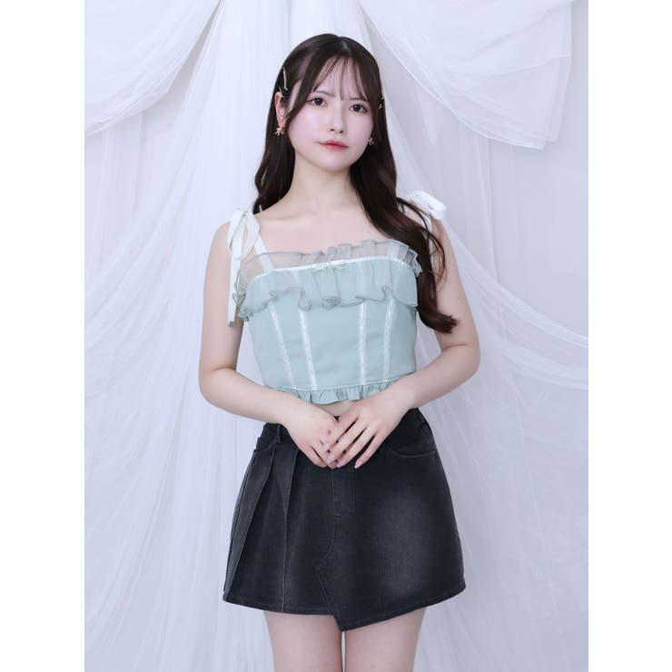 ショルダーリボンベアビスチェ | EATME | 詳細画像11 