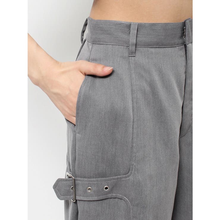 サイドベルトワイドパンツ | EATME | 詳細画像17 