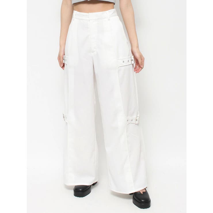 サイドベルトワイドパンツ | EATME | 詳細画像23 