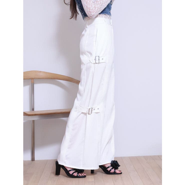 サイドベルトワイドパンツ | EATME | 詳細画像3 