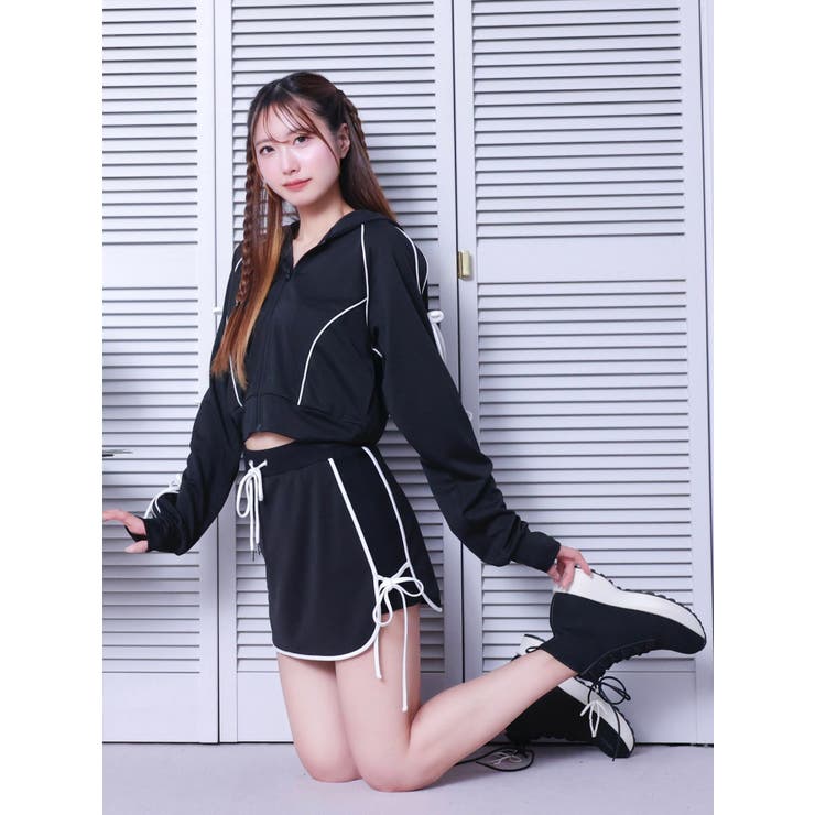 リボンスウェットミニスカパン（セットアップ可能） | EATME | 詳細画像13 