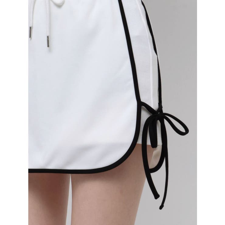 リボンスウェットミニスカパン（セットアップ可能） | EATME | 詳細画像21 